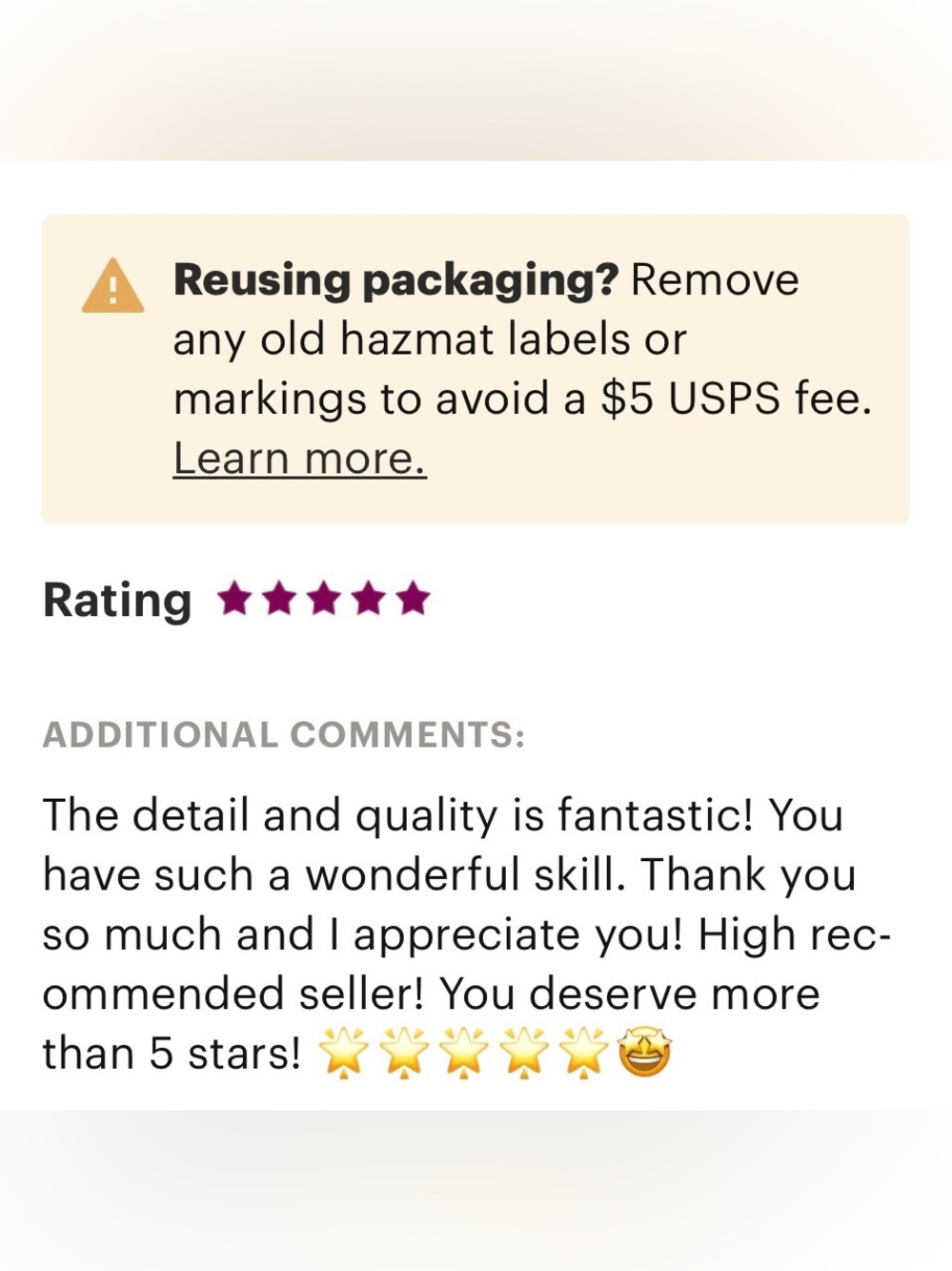 🧶 Unlisted/Custom Order - Picture 14 of 14